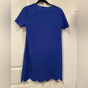 SHEIN Scalloped Edge Tunic Dress. Size Medium.